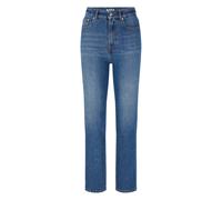 Hugo Boss Womens/Ladies Leather Patch Cropped Straight Jeans GT4583