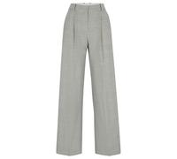 Hugo Boss Womens/Ladies Straight Trousers - Grey - Grey - 8 UK