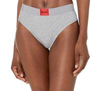 HUGO Boss Women's Modern Cotton Stretch Brief, Stone Grey Melange, XL