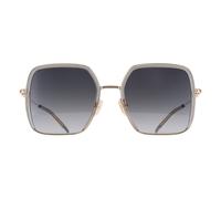 Hugo Boss Women's Square Grey Gold Dark Grey Gradient BOSS 1783/S Hugo Boss Gold One Size