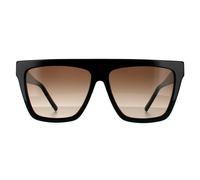 Hugo Boss Women's Square Shiny Black Brown Gradient 90041091 Hugo Boss Black One Size