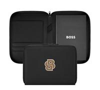 HUGO BOSS Writing Folder Varsity Conference Folder Black