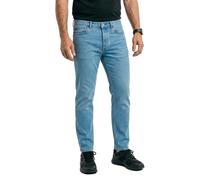 HUGO Tapered-fit jeans in bright-blue stretch denim - Style Brody, 50563456 Blue 34/34