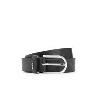 HUGO Business belt in grained Italian leather - Style Zoey-C_Sz25, 50516558 Black 36