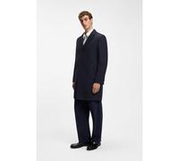 HUGO Buttoned coat in a virgin-wool blend - Style Malte2631_IN, 50577239 Dark Blue 44R