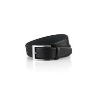 HUGO by Hugo Boss Brandon Smooth Leather Belt, Black UK Size 100cm RRP £69.00