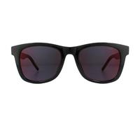 Hugo by Hugo Boss Sunglasses HG 1070/S 807 AO Shiny Black Red Mirror