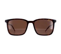 Hugo by Boss Square Mens Dark Havana Brown HG1168/S - One Size