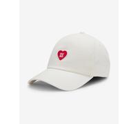HUGO Cotton-twill cap with heart branding - Style Cara-Valentine, 50557038 White pcs.