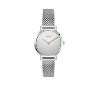 Hugo Cherish Silver Dial Stainless Steel Mesh Bracelet Watch One Colour