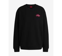 HUGO Classic Crew Sweatshirt black pink Women - S