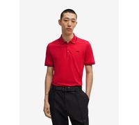 HUGO Contrast Colour Short Sleeve Polo shirt red - M