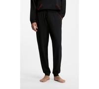 HUGO Cotton-blend cuffed tracksuit bottoms with logo piping - Style NOAH PANTS, 50566158 Black S