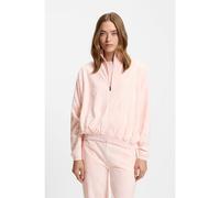 HUGO Cotton-blend jacket with all-over logo pattern - Style TERRYMONOGRAM_JACKET, 50556831 light pink XS