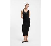 Hugo Nalimera 10258222 Sleeveless Long Dress Black XS Woman