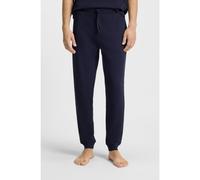 HUGO Cotton-blend pyjama bottoms with embroidered logo - Style Austin Pants, 50532012 Dark Blue XXL