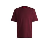 HUGO Cotton-jersey T-shirt - Style Dapolino, 50488330 Dark Red XL