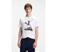 Hugo Dirunn 10258299 Short Sleeve T-shirt White L Men