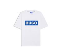 Hugo Nico Blue Short Sleeve T-shirt White 2XL Men