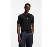 Hugo Darusi 10268404 Short Sleeve T-shirt Black M Man