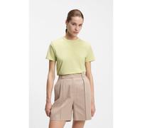 HUGO Cotton-jersey T-shirt with embroidered script logo - Style Damacia_7, 50561233 Light Green S