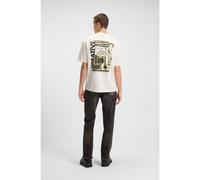 HUGO Cotton-jersey T-shirt with Happy HUGO artwork - Style Nylix, 50543496 Natural XXL