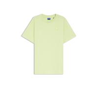 HUGO Cotton-jersey T-shirt with Happy HUGO logo - Style Vintage Tee_B_1, 50518139 Light Green S