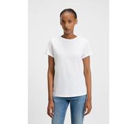 HUGO Cotton-jersey T-shirt with rear logo detail - Style The Plain Tee, 50417212 White L