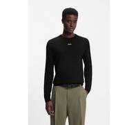 HUGO Cotton sweater - Style San Cassius-C2, 50553588 Black XXL
