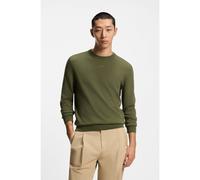 HUGO Cotton sweater - Style San Cassius-C2, 50553588 Olive M