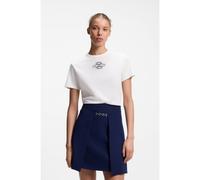 Hugo Damacia 10273257 Short Sleeve T-shirt White M Woman