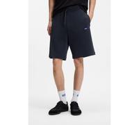 HUGO Cotton-terry shorts with logo patch - Style Nasensio, 50522364 Dark Blue M