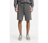 HUGO Cotton-terry shorts with logo print - Style Dayono, 50530696 Dark Grey S