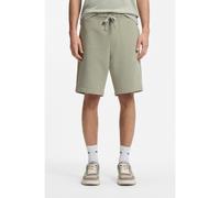 HUGO Cotton-terry shorts with logo print - Style Dayono, 50530696 Light Green M