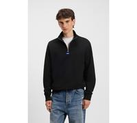 Hugo Neeler 10249110 Blue Half Zip Sweatshirt Black M Men