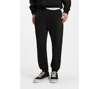 HUGO Cotton-terry tracksuit bottoms with gradient logo - Style Danopan, 50553146 Black XXL