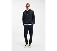HUGO Cotton-terry tracksuit with blue logo labels - Style Tracksuit_NalonsoNap, 50522369 Dark Blue XS