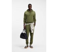 HUGO Cotton tracksuit set in a relaxed fit with logo - Style Tracksuit_DapoDayote, 50492581 Olive L