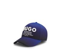 HUGO Cotton-twill cap with 3D embroidered logo - Style Merk-Degradè, 50560345 Blue pcs.