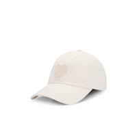 HUGO Cotton-twill cap with Happy HUGO embroidery - Style Alyce-Heart, 50547103 Natural pcs.