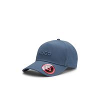 HUGO Cotton-twill cap with logo - Style Jude, 50533410 Blue pcs.