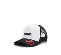 HUGO Cotton-twill cap with mesh panels - Style Marsel-Trucker, 50535942 White pcs.