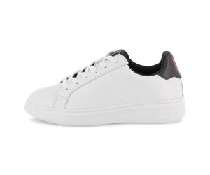 Hugo - Cowhide Leather Sneakers - White - Boy - Size 30