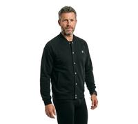 HUGO Interlock-jersey bomber jacket with stacked-logo trim - Style Dabin, 50563037 Black XXL