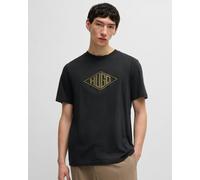 HUGO Dalendi Mens T-Shirt - Black 001 - Black 001 - L