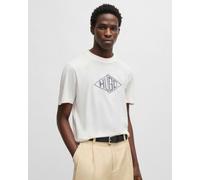 HUGO Dalendi Mens T-Shirt - Natural 102 - Natural 102 - XL