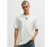 HUGO Dalile Mens T-Shirt - Natural 102 - Natural 102 - L