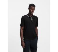HUGO Dalumo Short Sleeve Polo Shirt Black - M