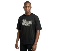 HUGO Mens Relaxed Fit Dangen T-Shirt - Colour: 001 Black - Size: Large