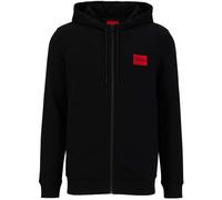 Hugo Daple 212 Red Full Zip Sweatshirt Black XS Men